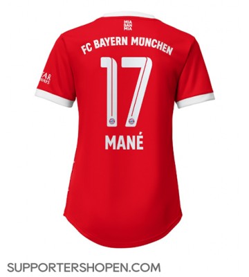 Bayern Munich Sadio Mane #17 Hemma Matchtröja Dam 2022-23 Kortärmad